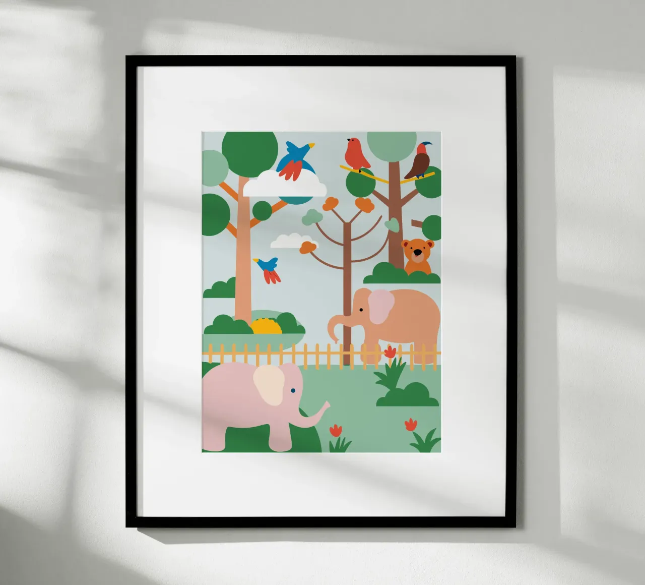Elephant Zoo hahnemühle by CUTE ANIMALS