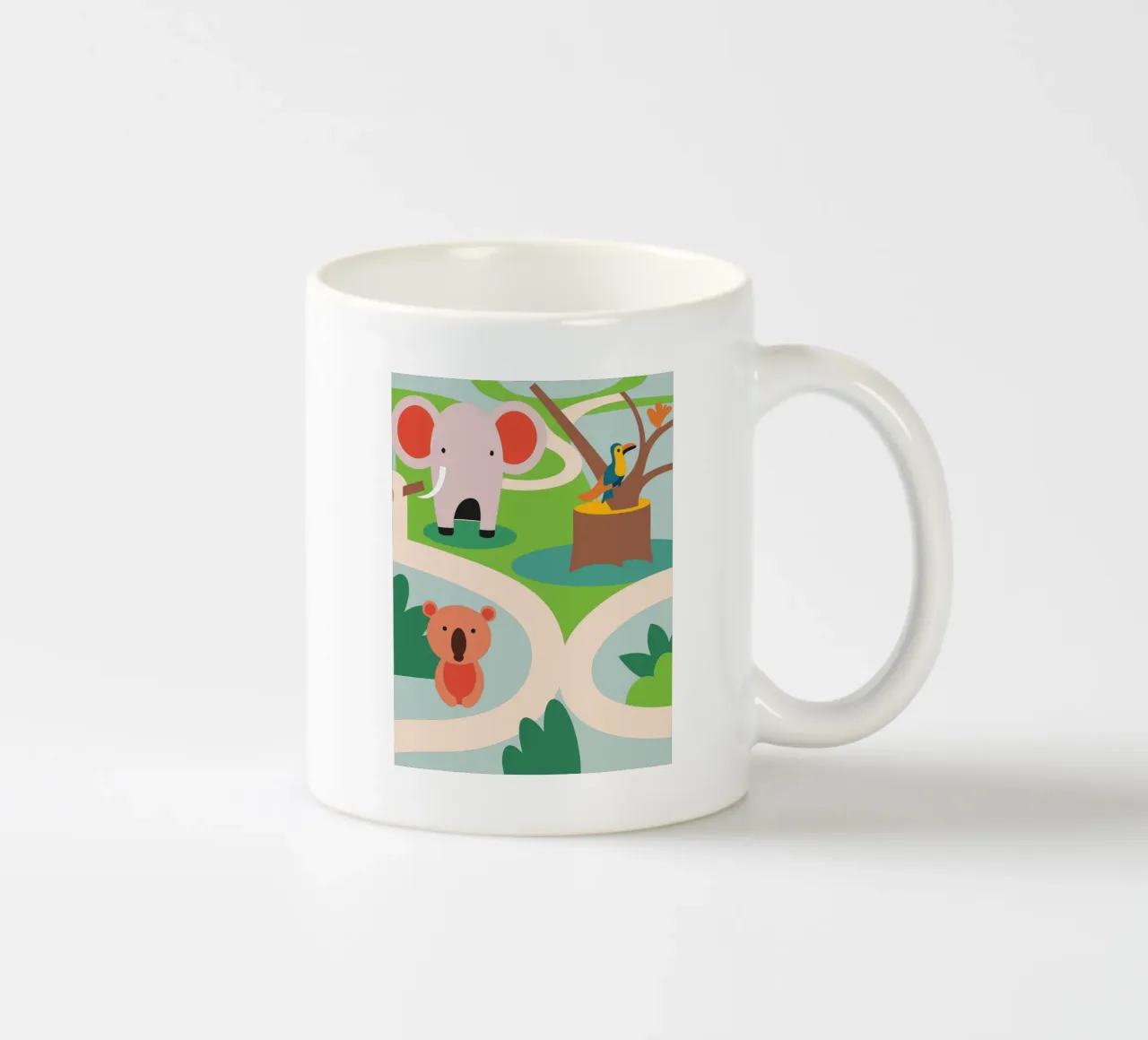 Zoo degli elefanti tazza in ceramica da CUTE ANIMALS