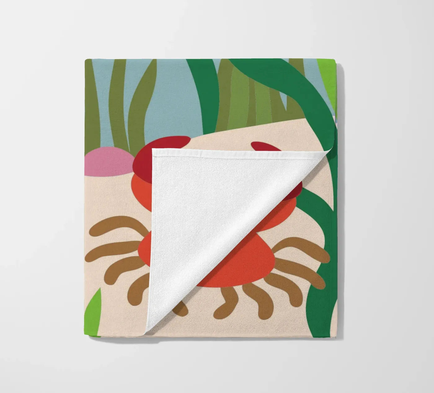 Crab and Jellyfish telo mare da CUTE ANIMALS