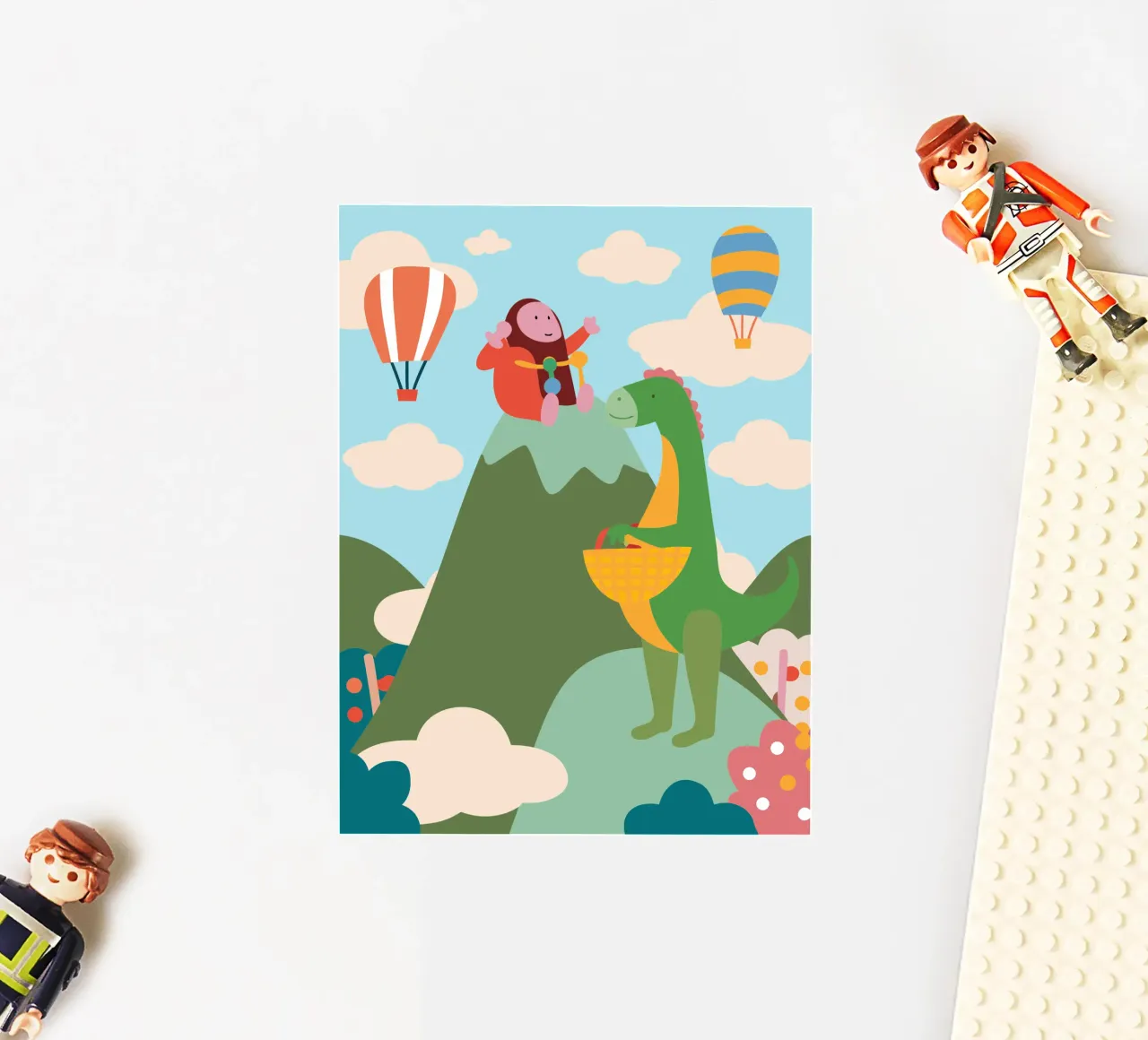 Dinosaurs and Kingkong sticker by CUTE ANIMALS