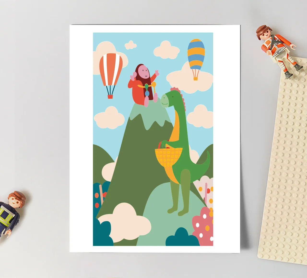 Dinosaurs and Kingkong sticker sheet by CUTE ANIMALS
