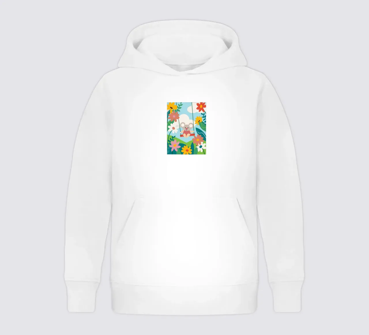 Koala e fiori felpa bambino con cappuccio da CUTE ANIMALS