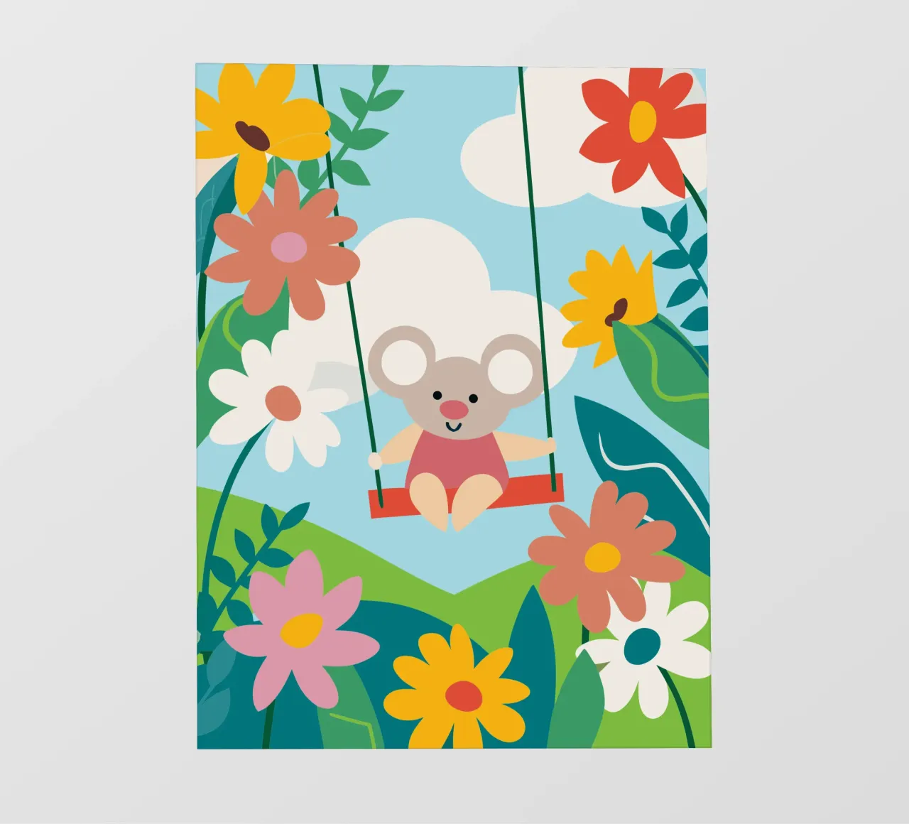 Koala e fiori pellicola backlit da CUTE ANIMALS