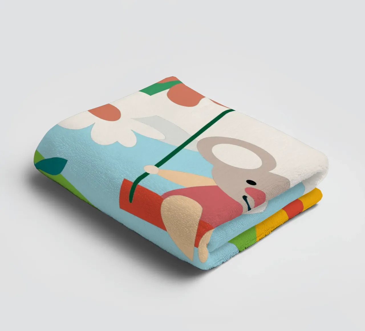 Koala e fiori asciugamano da bagno da CUTE ANIMALS