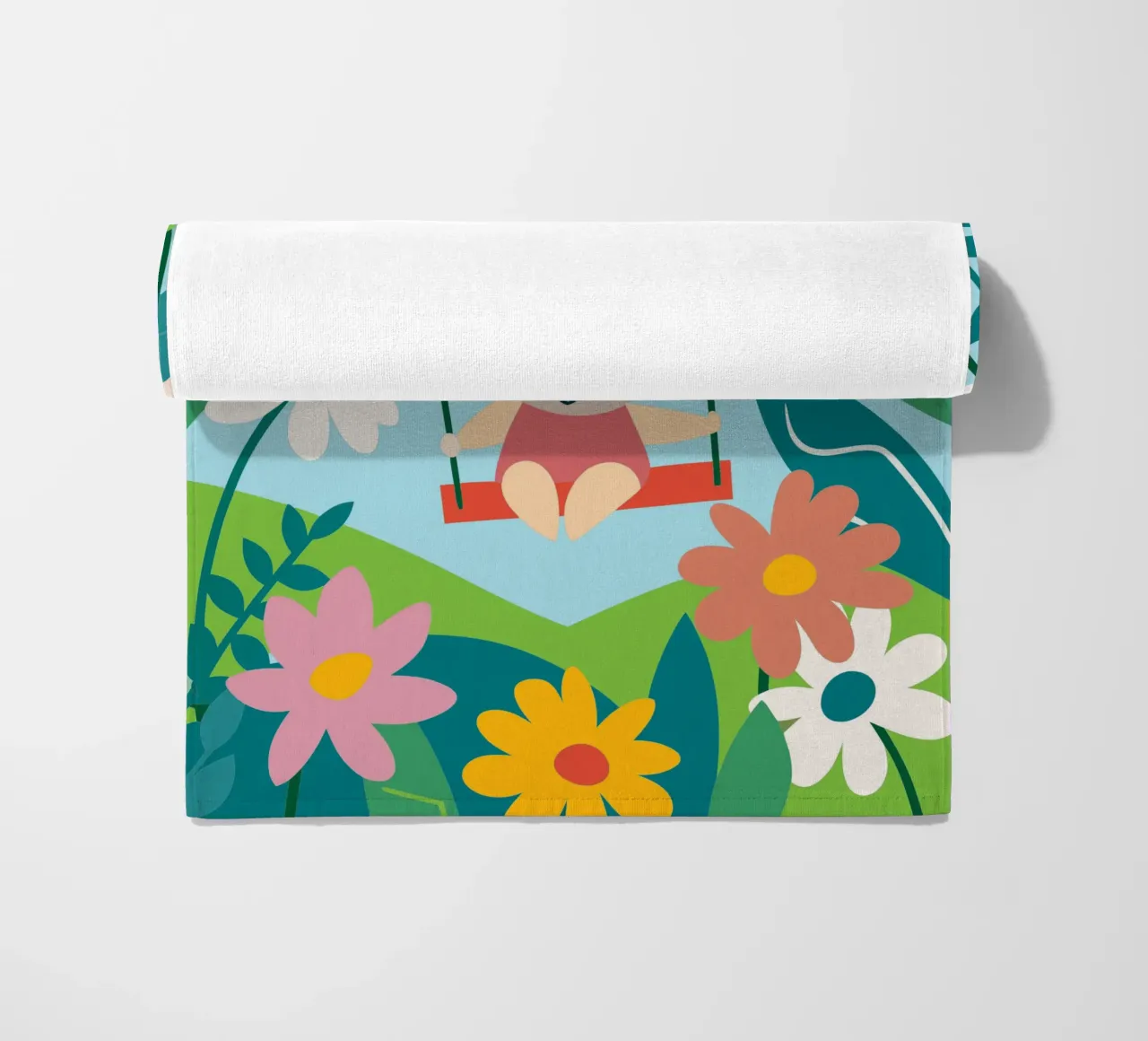 Koala e fiori telo mare da CUTE ANIMALS