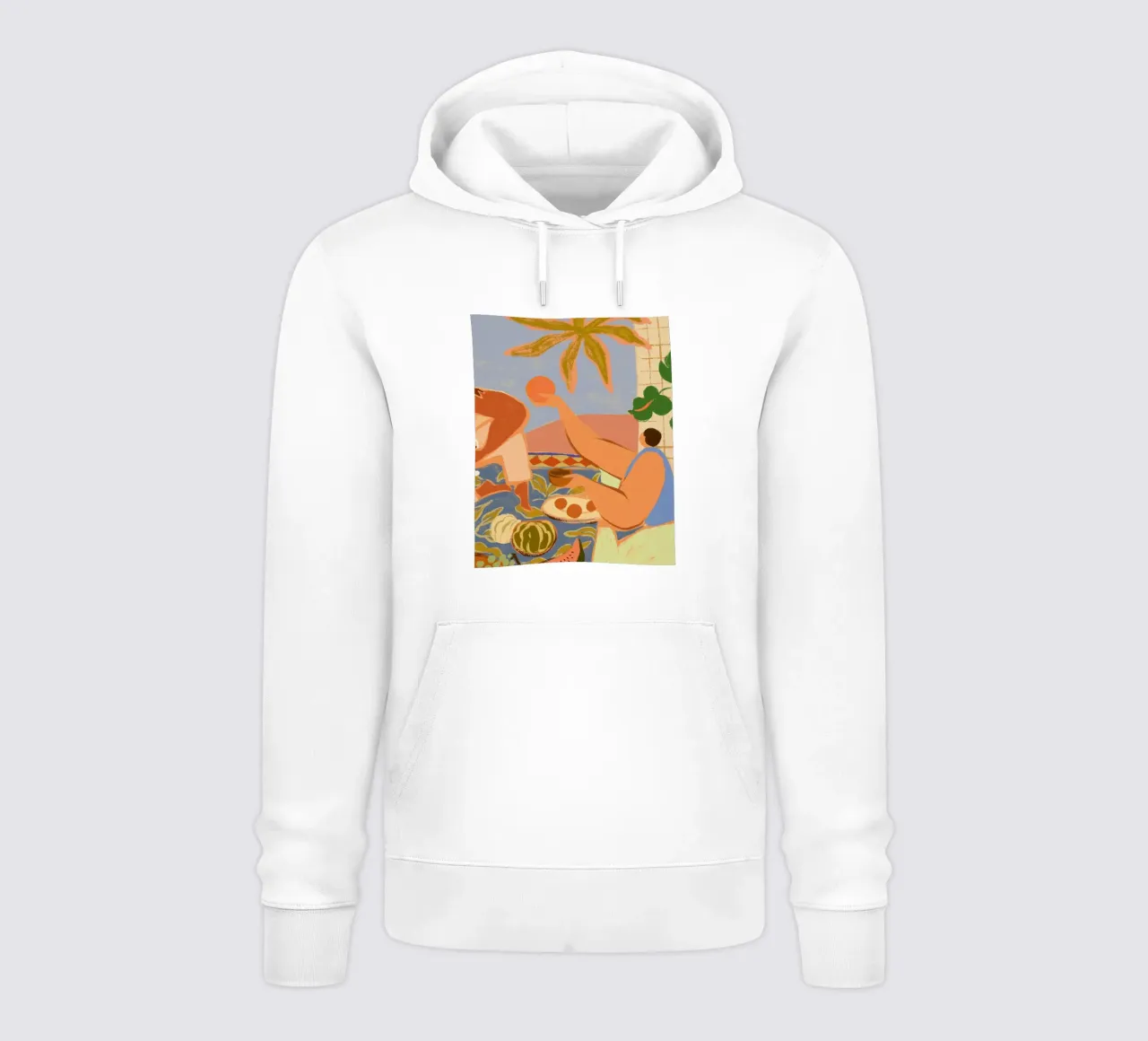 venditore di angurie felpa con cappuccio da gudikan shop