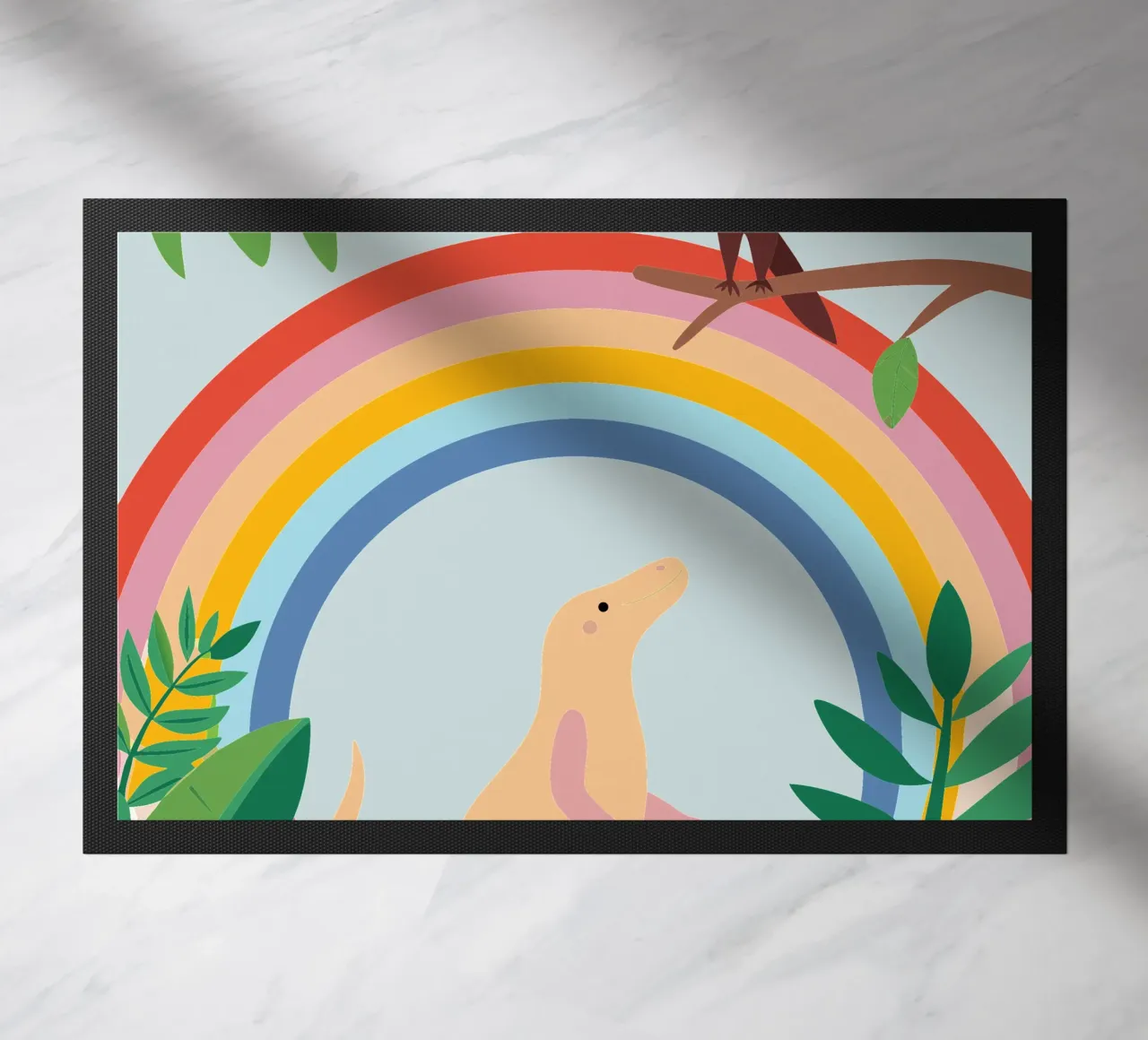 Draghi di Komodo e uccelli zerbino da CUTE ANIMALS