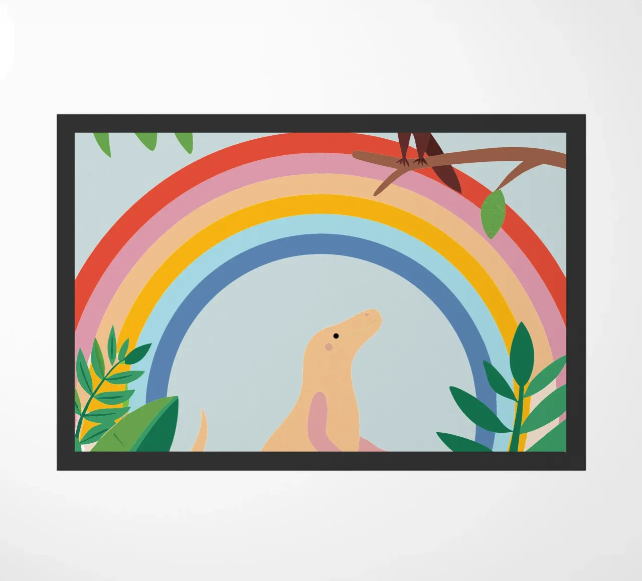 Draghi di Komodo e uccelli zerbino da CUTE ANIMALS