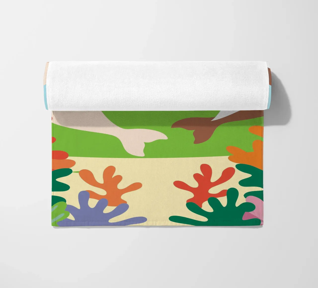 I Delfini giocano telo mare da CUTE ANIMALS