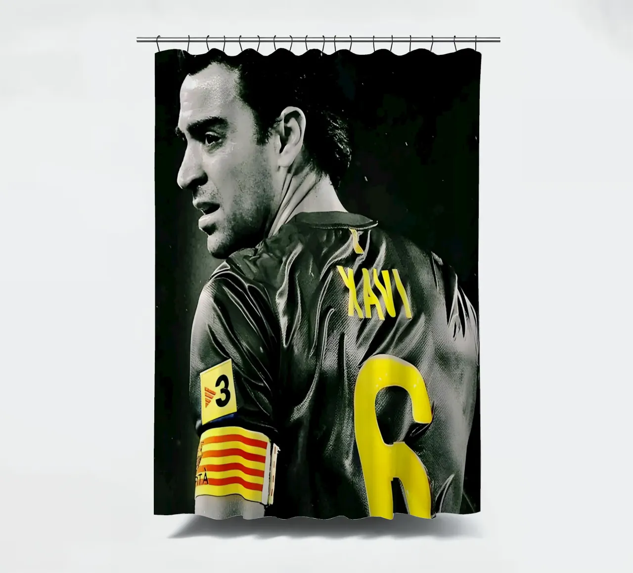 Xavi Hernández tenda da doccia da Low poly art