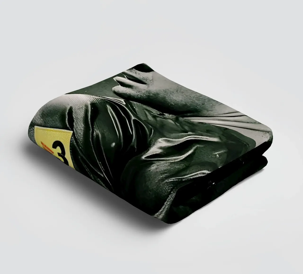 Xavi Hernández asciugamano da bagno da Low poly art
