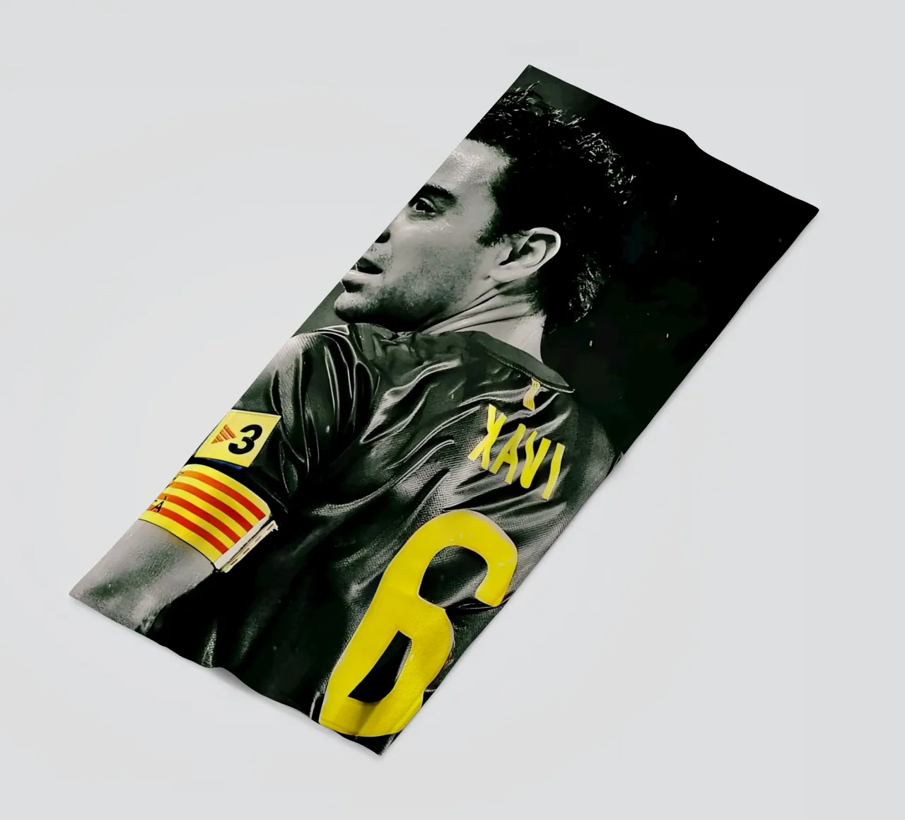 Xavi Hernández telo mare da Low poly art
