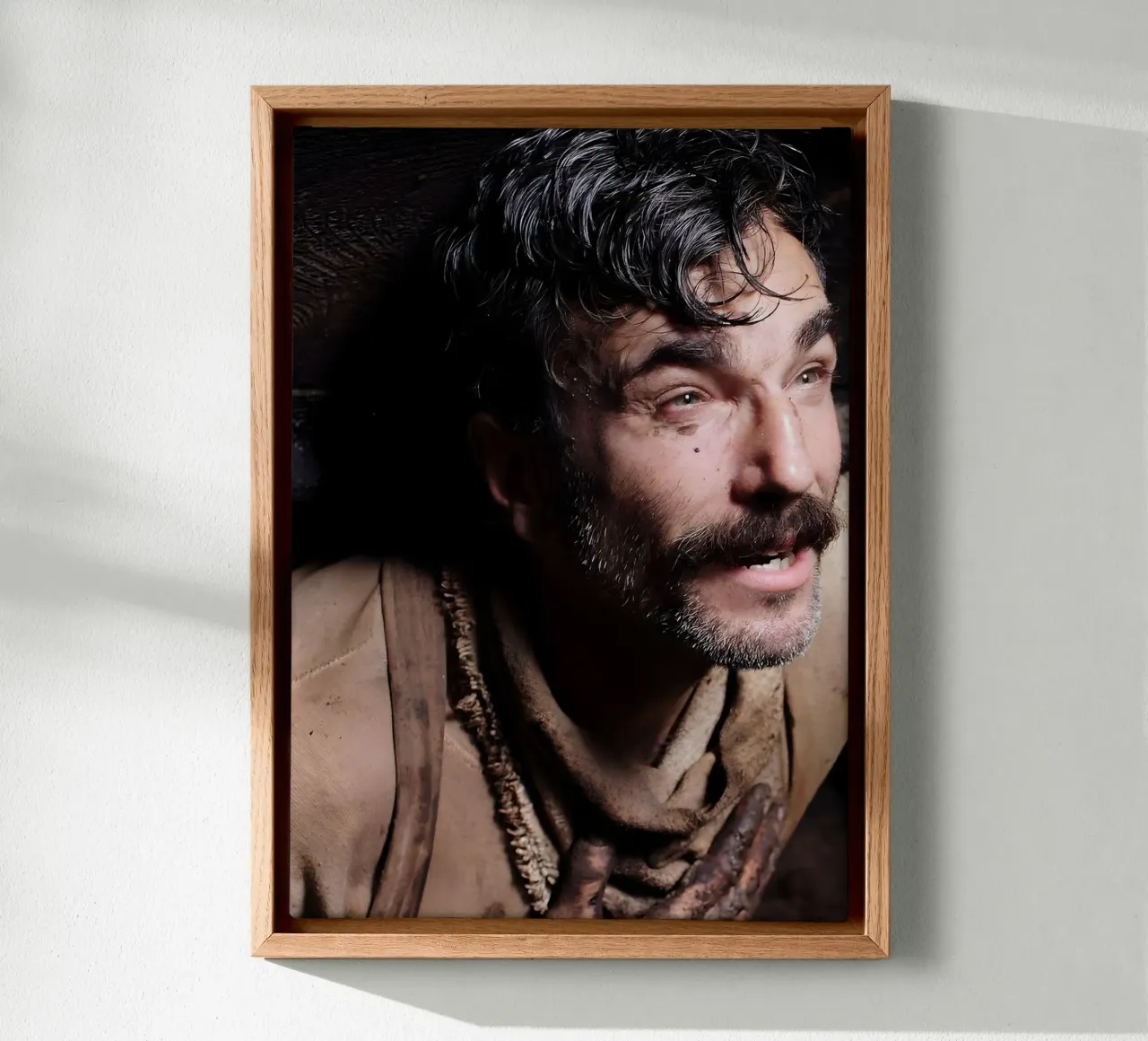 "There Will Be Blood" canvas by Low poly art