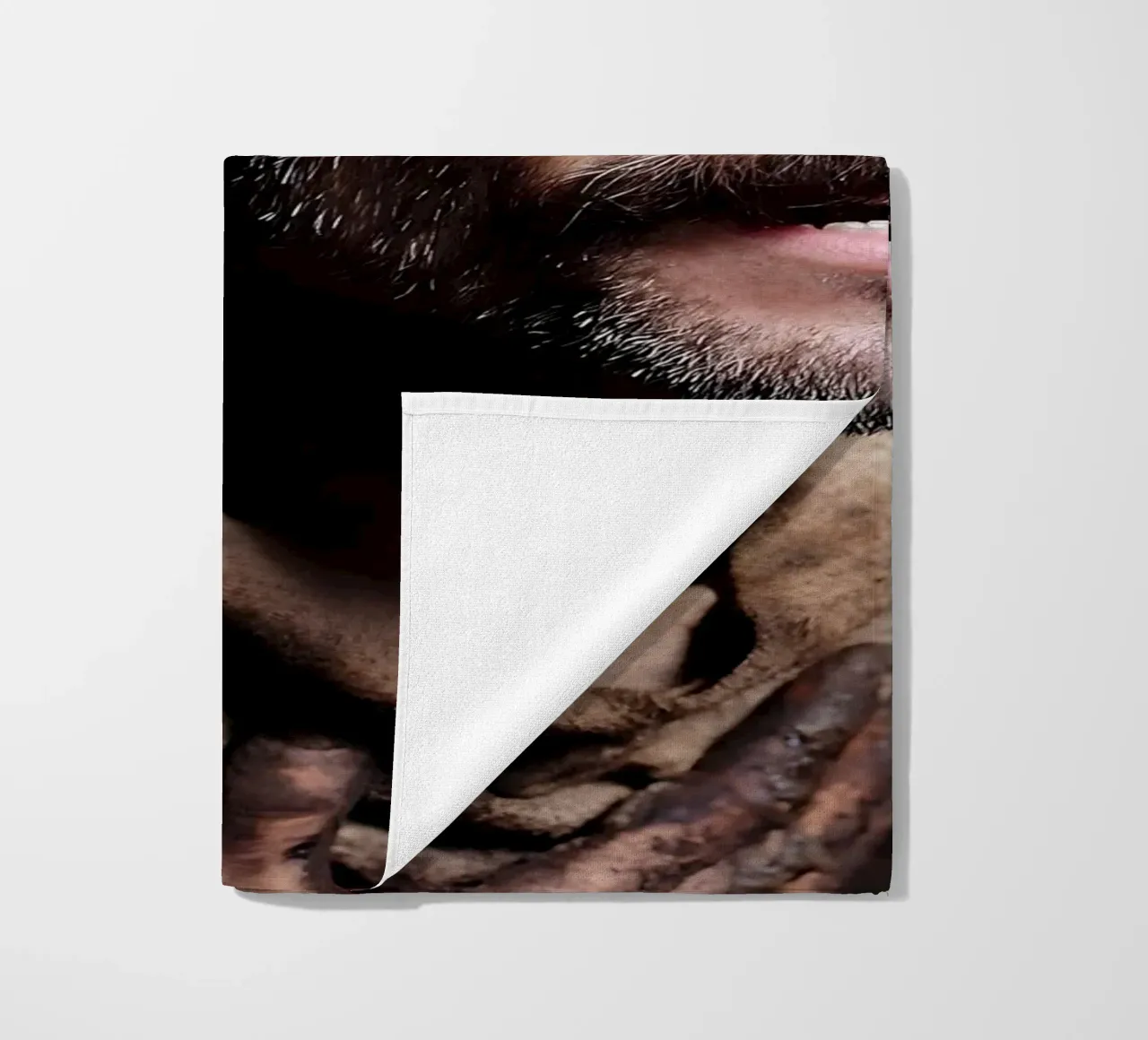 "There Will Be Blood" beach towel by Low poly art