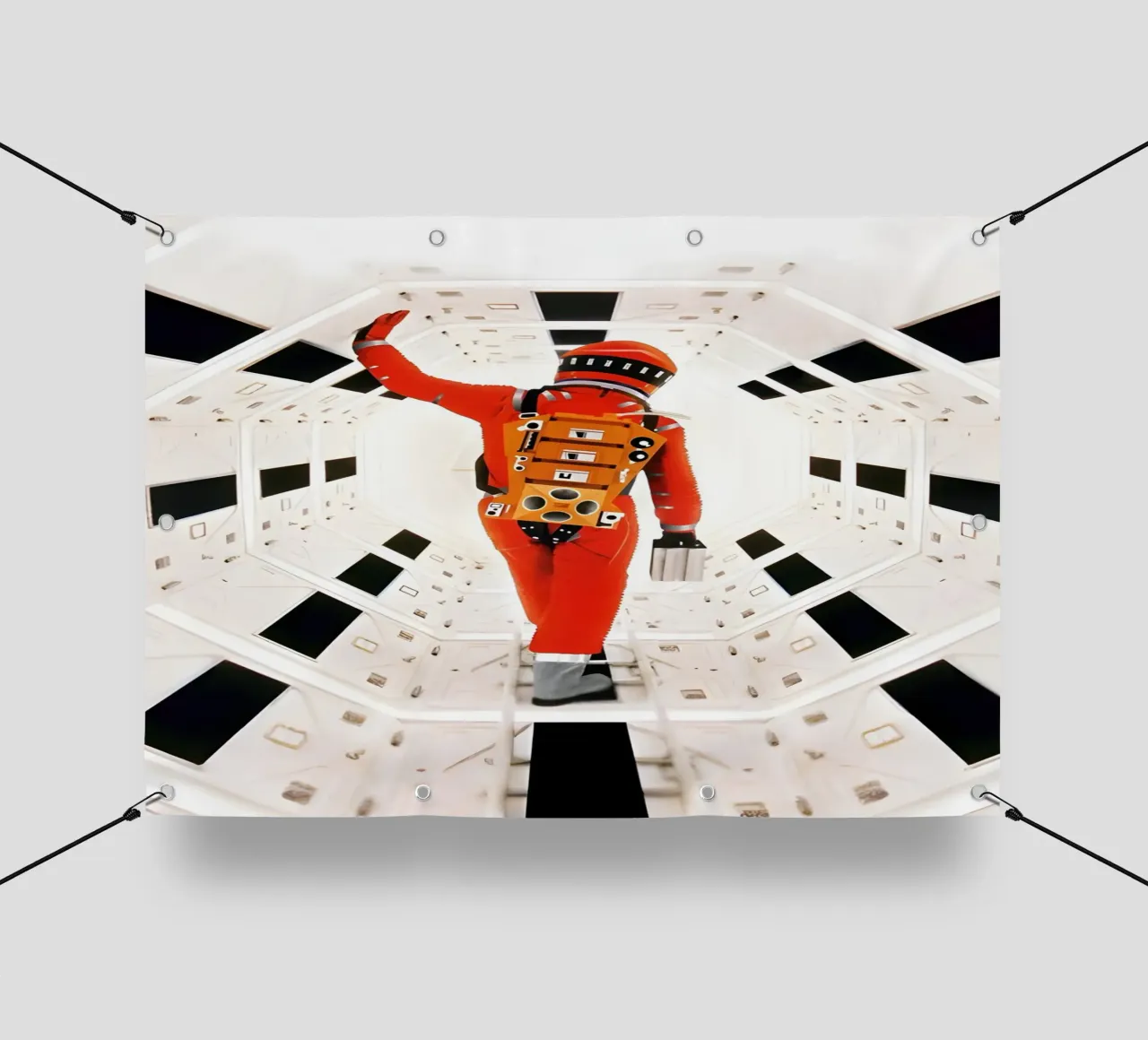 "2001: A space Odyssey" pvc cover by Low poly art