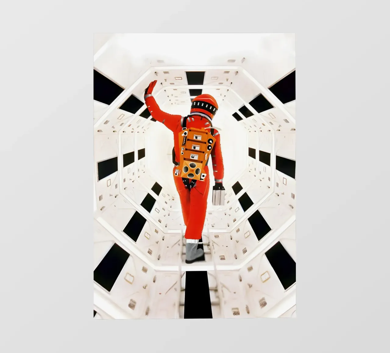 "2001: A space Odyssey" pvc cover by Low poly art