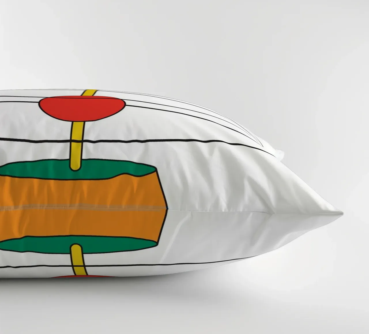 Abstract Shape Thinking Idea cuscino da Family Bauhaus Art