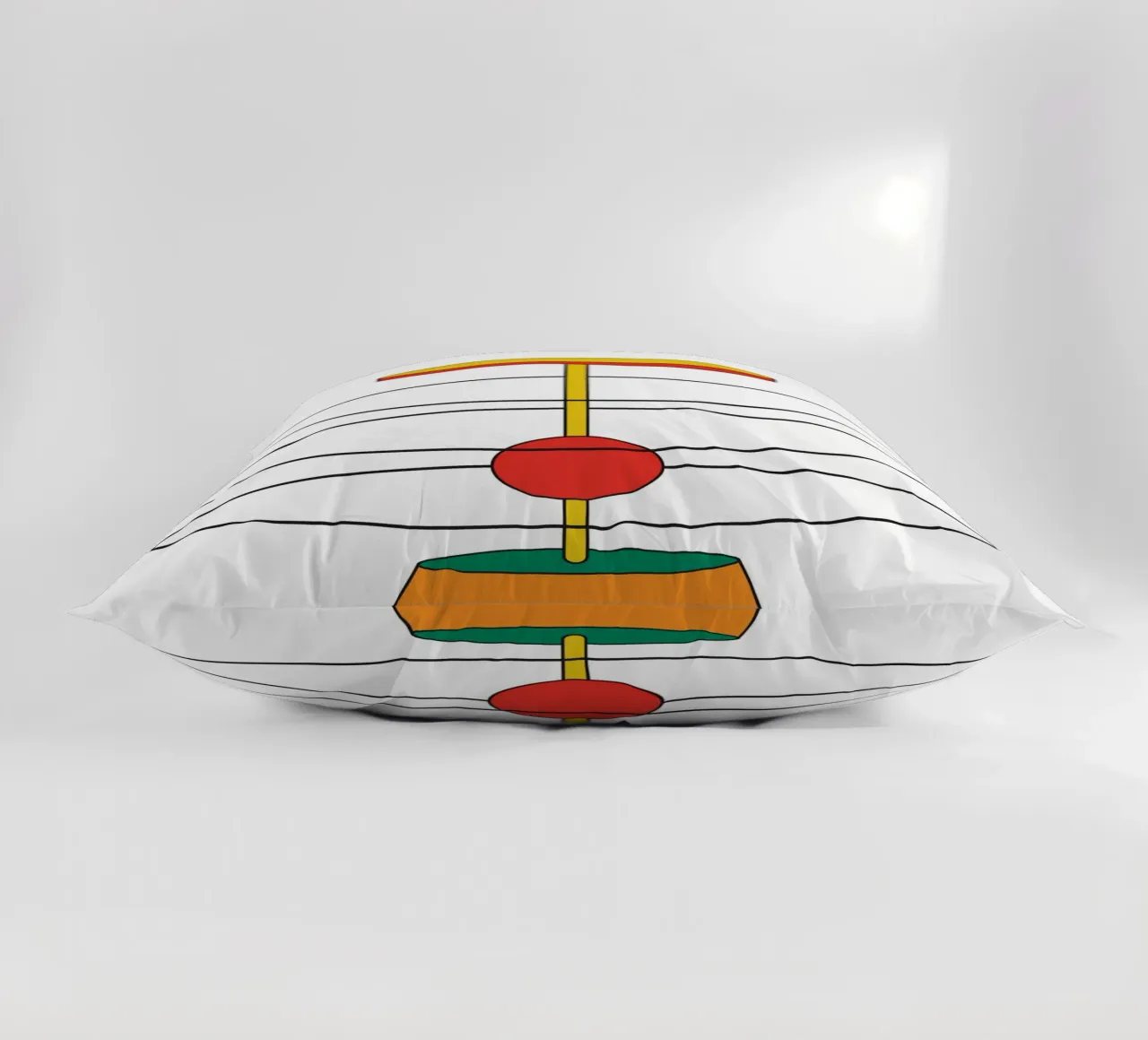 Abstract Shape Thinking Idea cuscino da Family Bauhaus Art