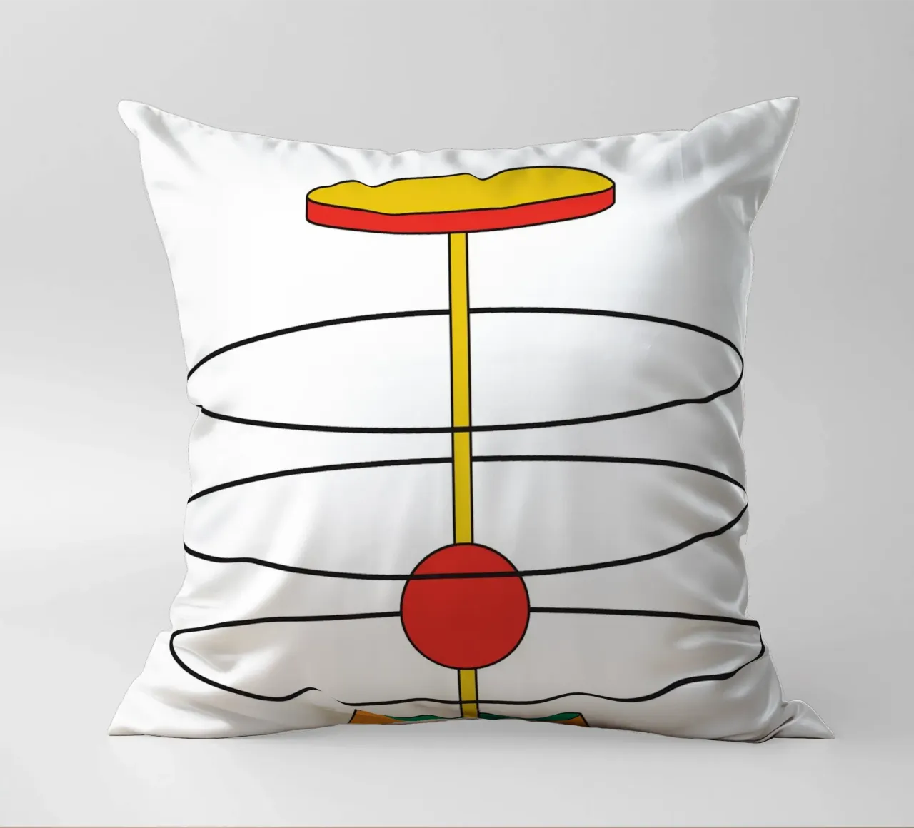 Abstract Shape Thinking Idea cuscino da Family Bauhaus Art