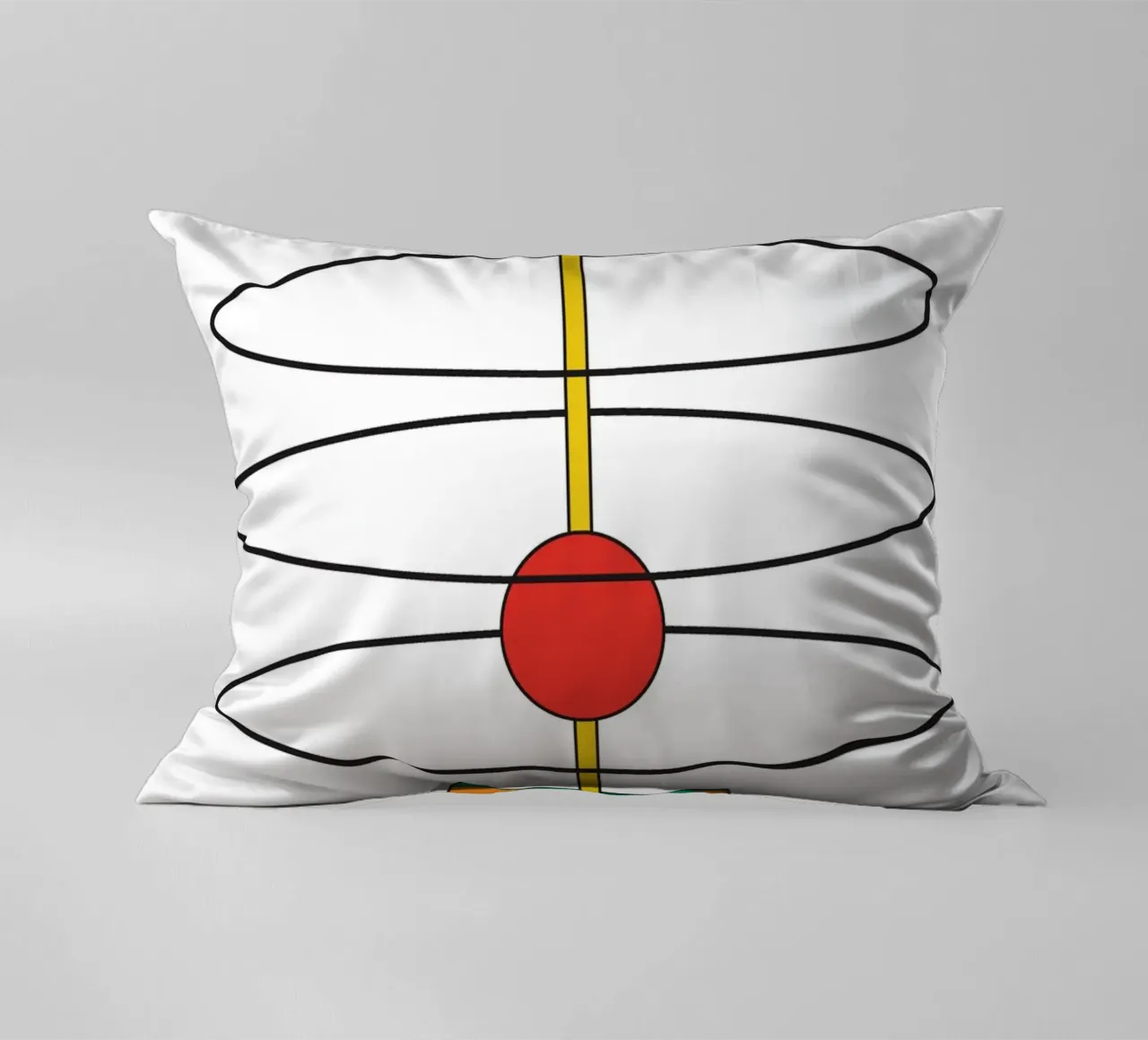 Abstract Shape Thinking Idea cuscino da Family Bauhaus Art