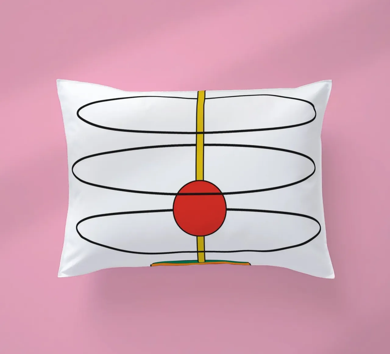 Abstract Shape Thinking Idea cuscino da Family Bauhaus Art