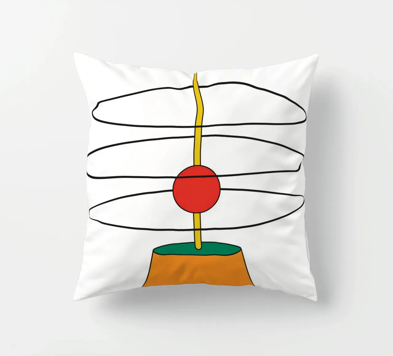 Abstract Shape Thinking Idea cuscino da Family Bauhaus Art