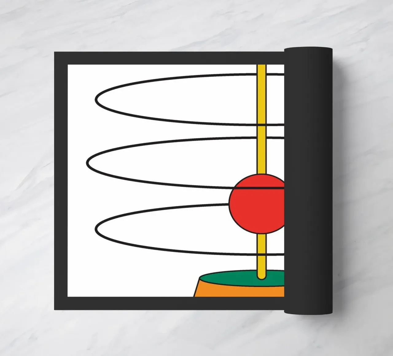 Abstract Shape Thinking Idea zerbino da Family Bauhaus Art