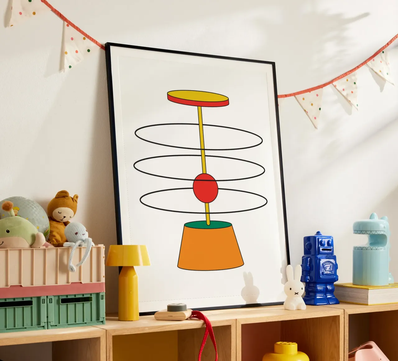 Abstract Shape Thinking Idea carta hahnemühle da Family Bauhaus Art