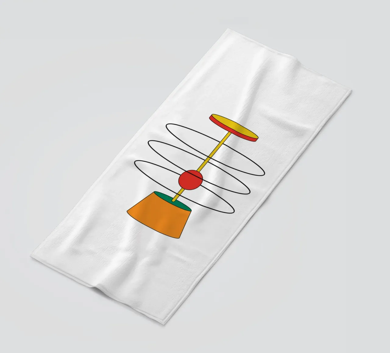 Abstract Shape Thinking Idea telo mare da Family Bauhaus Art