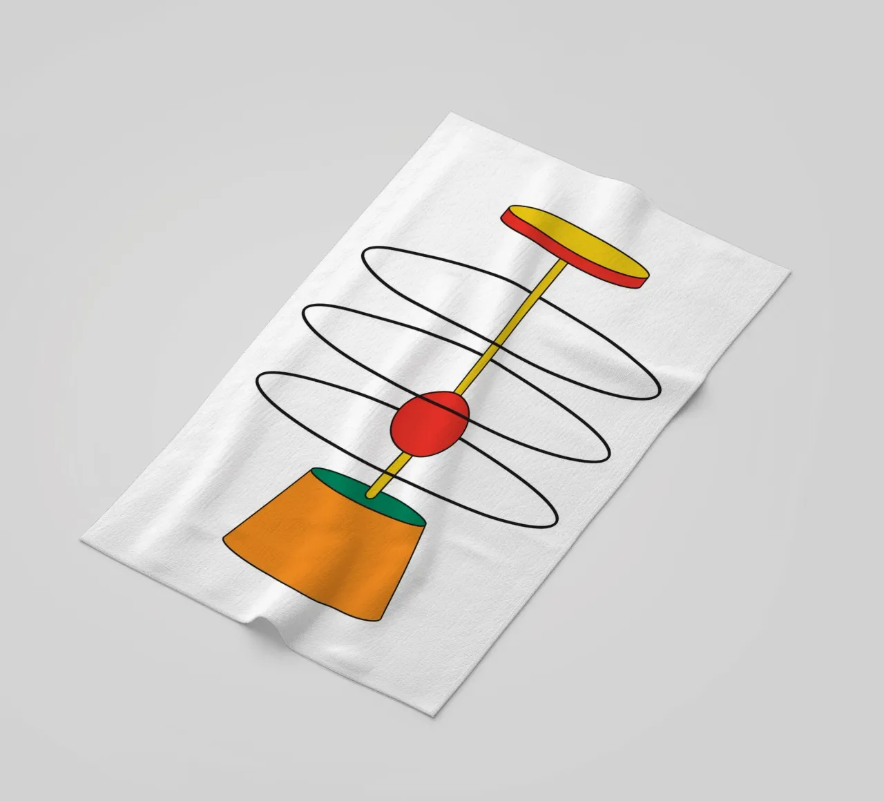 Abstract Shape Thinking Idea telo mare da Family Bauhaus Art