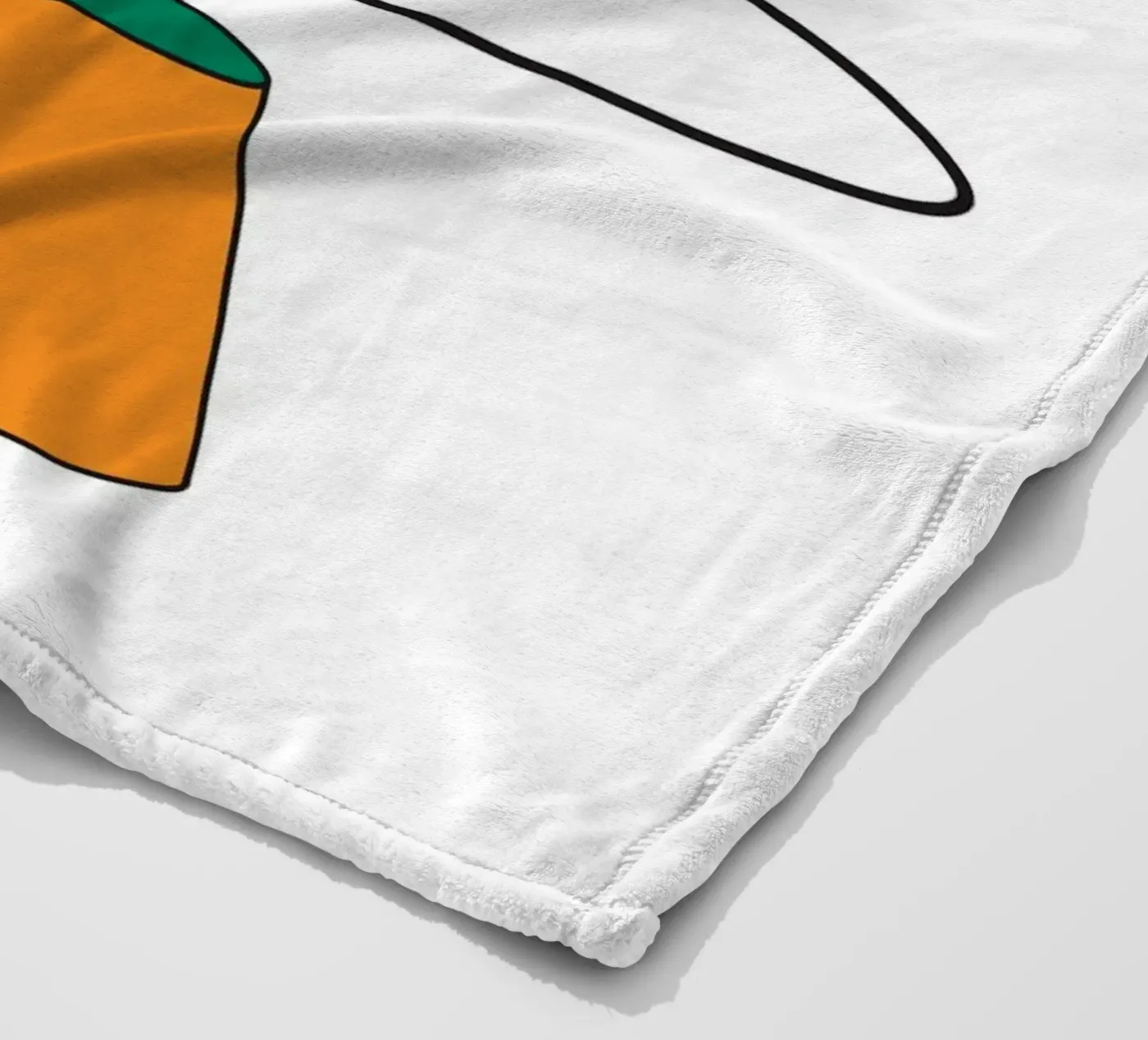 Abstract Shape Thinking Idea coperta in pile da Family Bauhaus Art