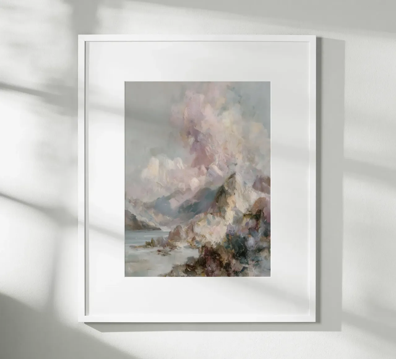 Paesaggio onirico a pastello poster da Carinaprint