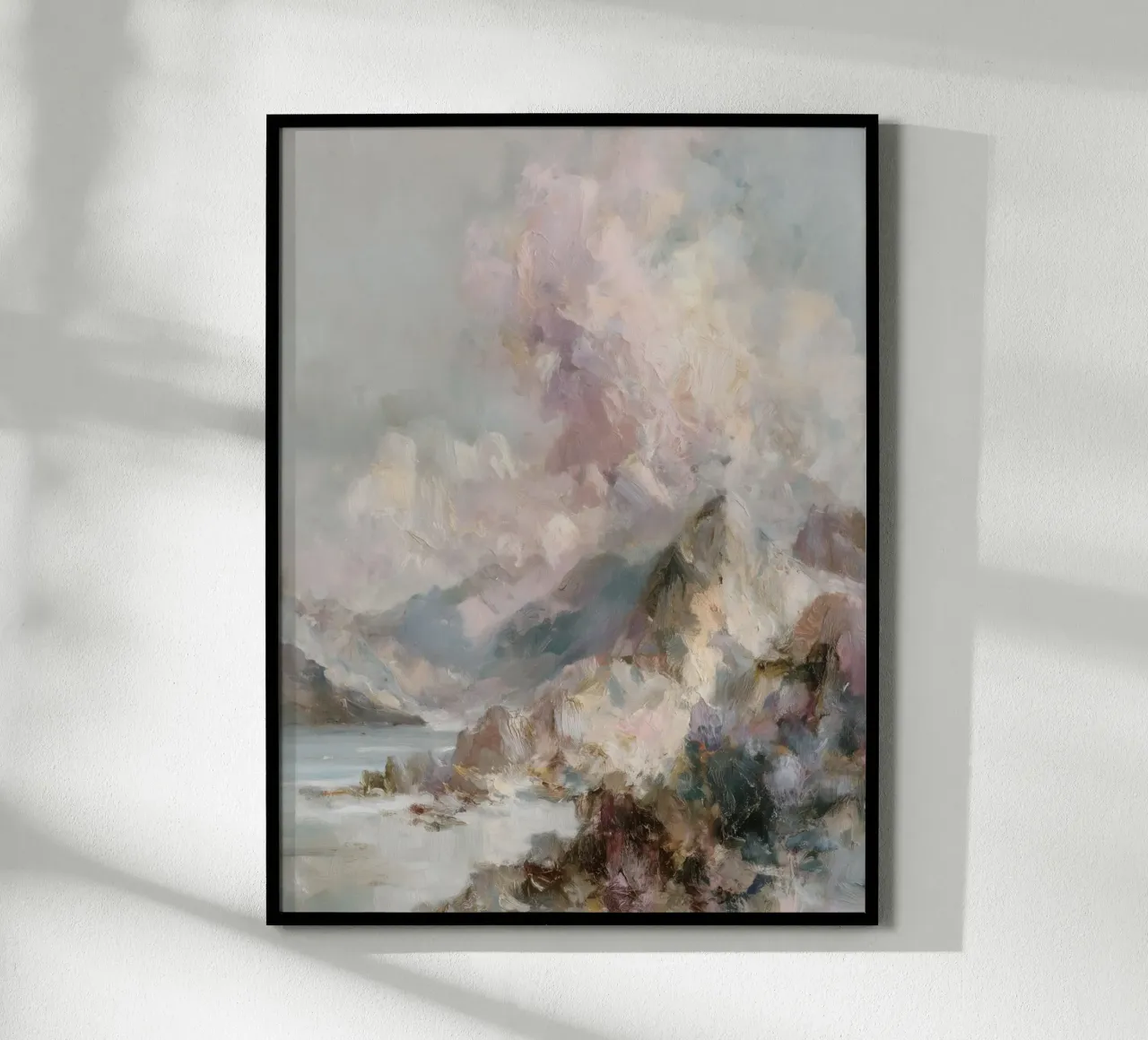 Paesaggio onirico a pastello poster da Carinaprint
