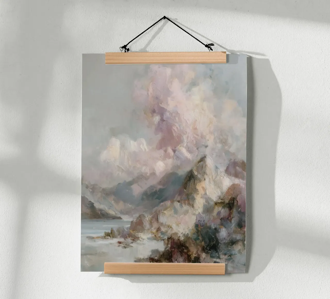 Paesaggio onirico a pastello poster da Carinaprint
