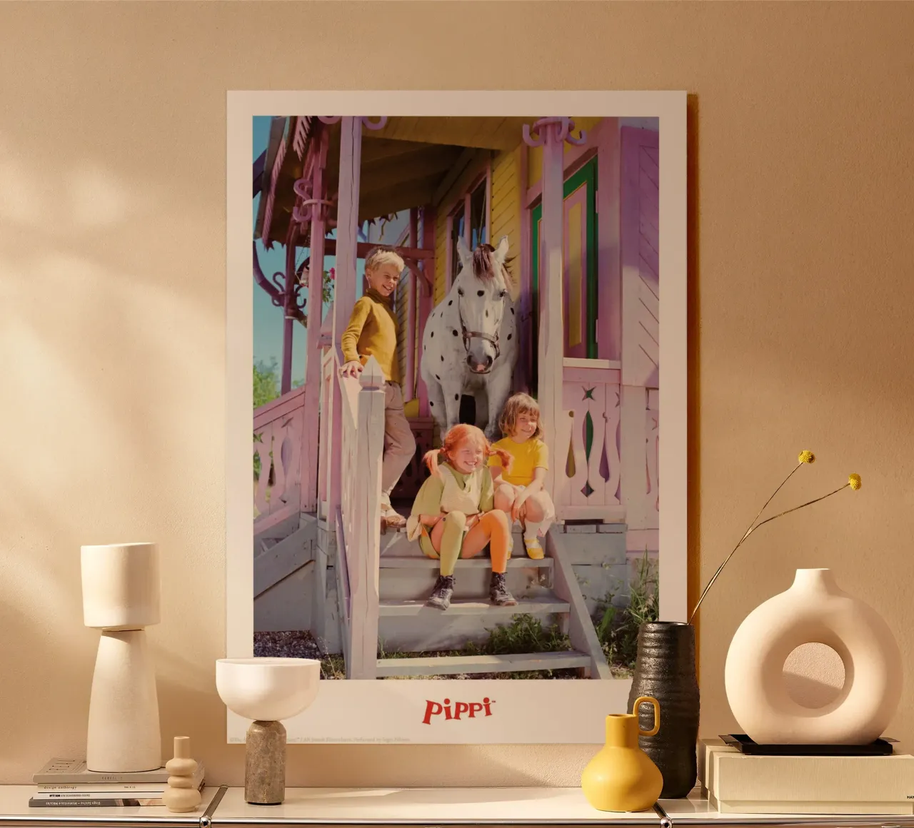 Pippi Calzelunghe e i suoi amici plexiglass da Earl Beeman