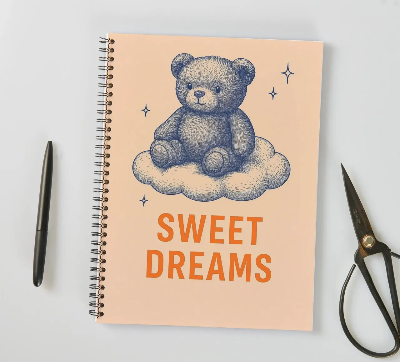 SWEET DREAMS spiral notebook by Klitzeklein