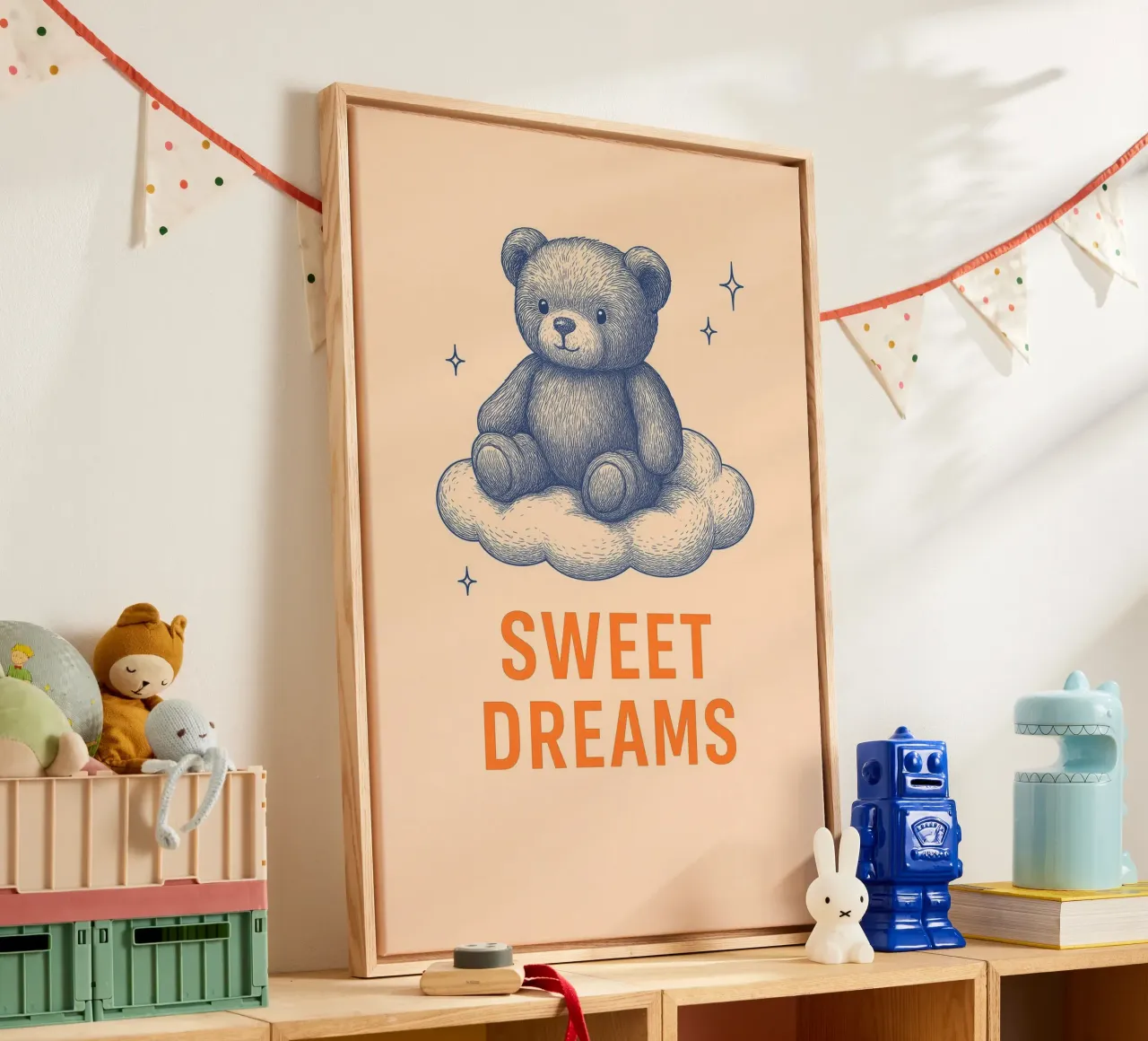 SWEET DREAMS canvas by Klitzeklein