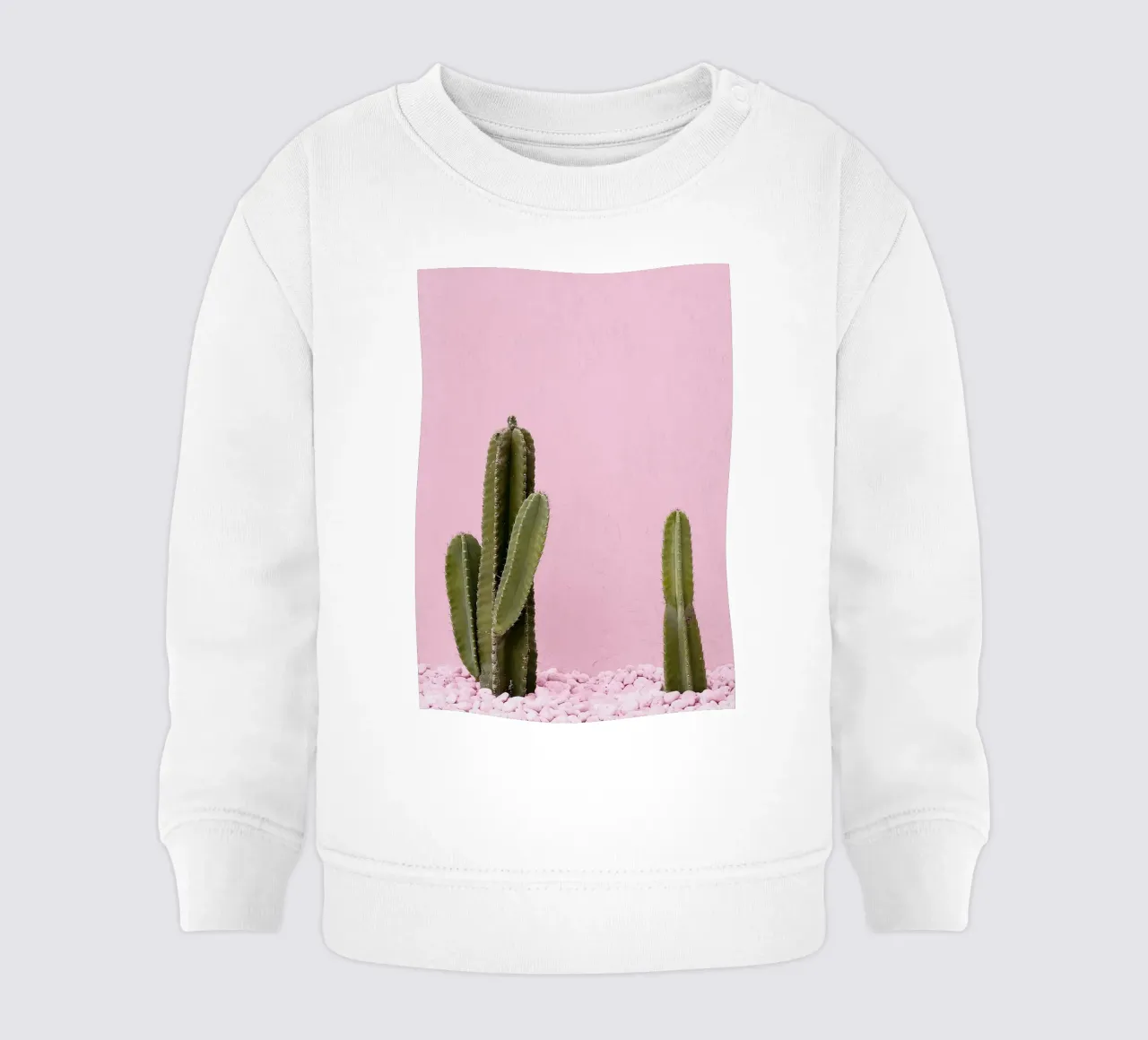 cactus pianta grassa verde felpa neonato da Ben King