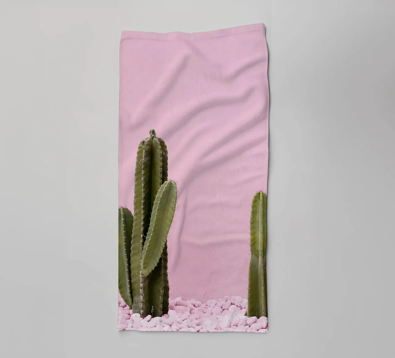 cactus pianta grassa verde asciugamano da bagno da Ben King
