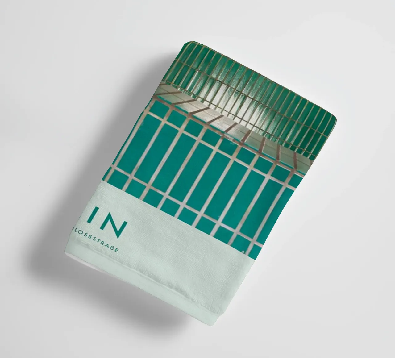 subway architecture towel by Ben King
