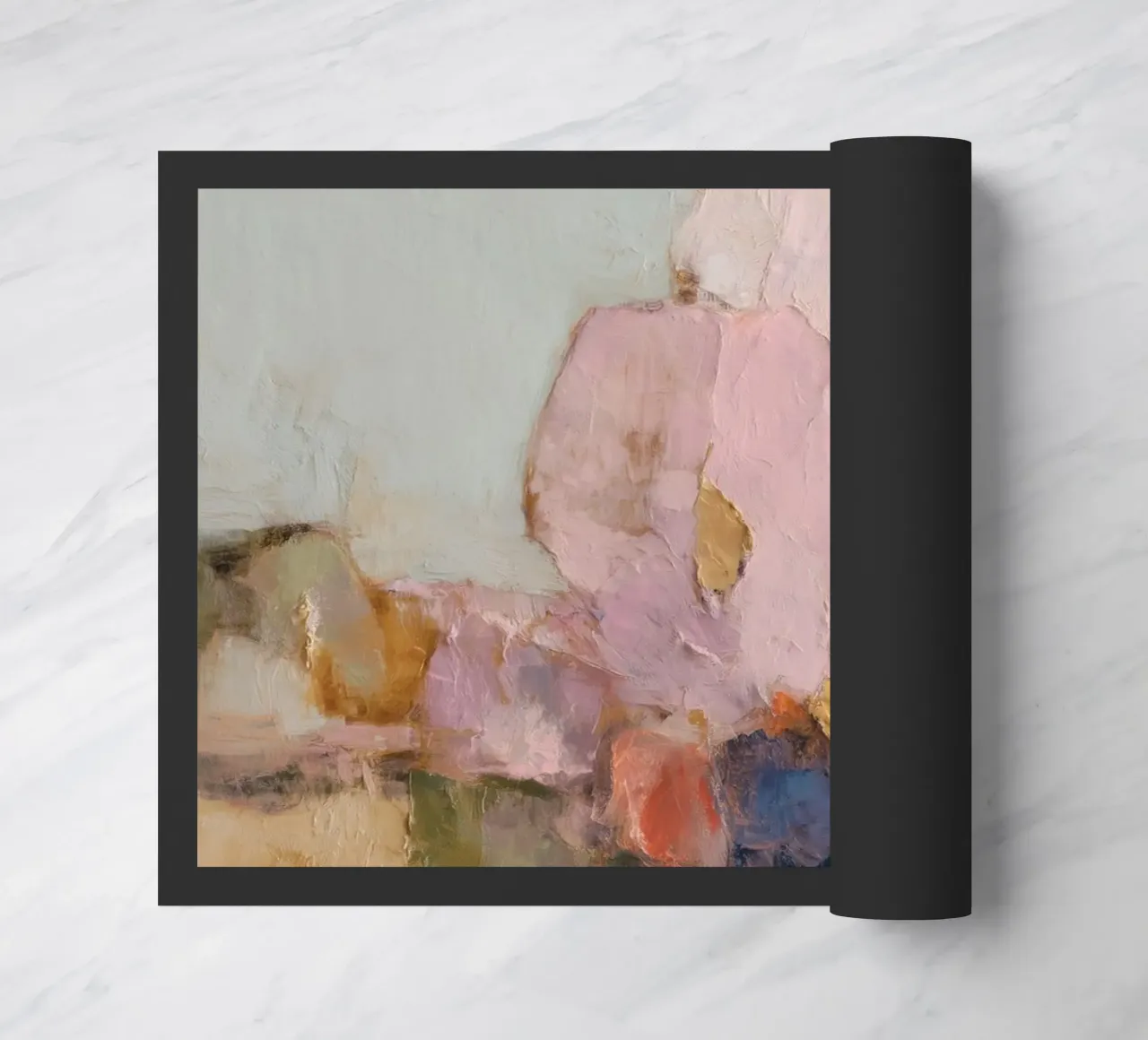 Natürliche Farbfelder Fußmatte von Carinaprint