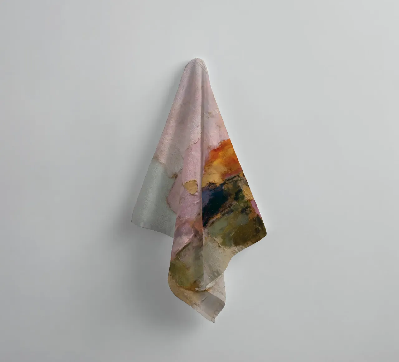 Natural colour fields towel by Carinaprint