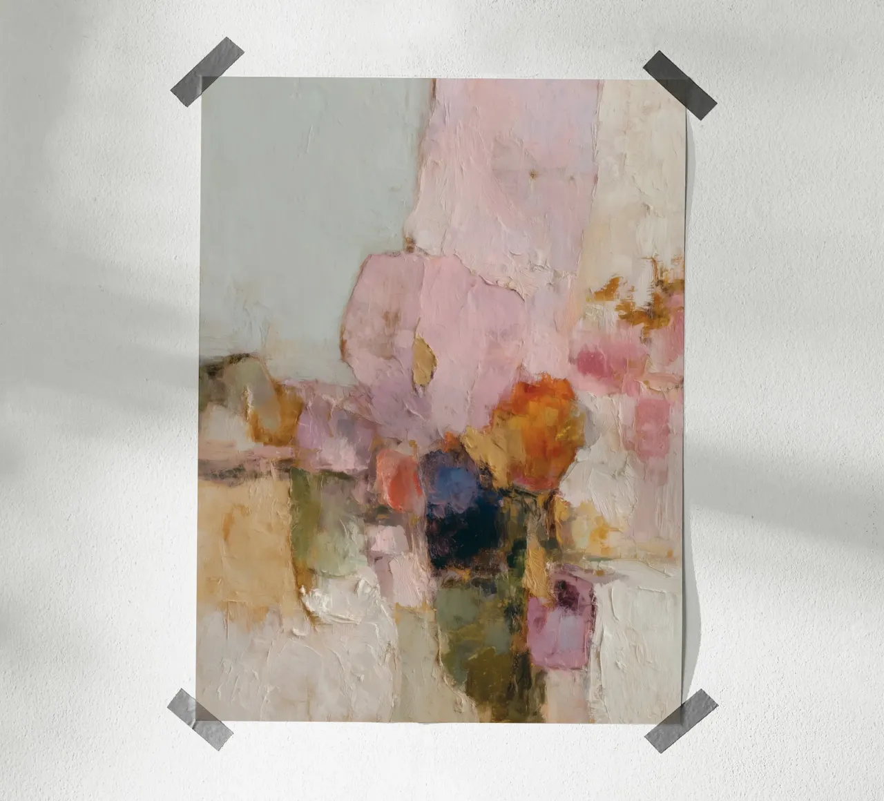 Natural colour fields poster by Carinaprint