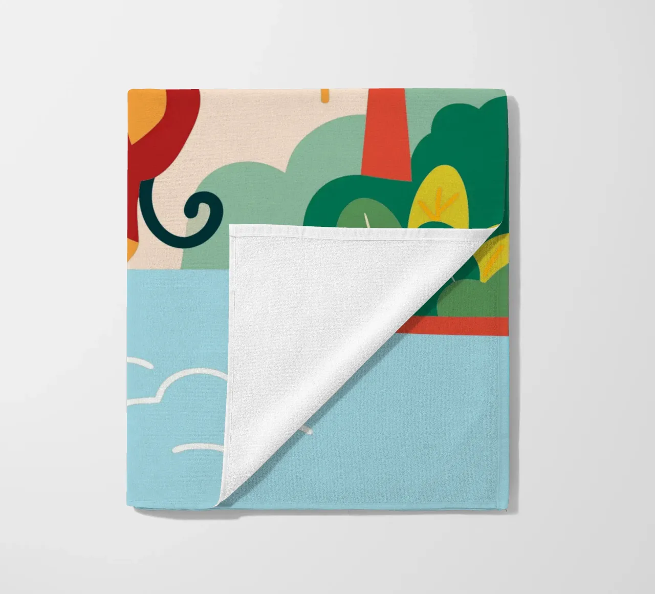 Monkey Hanging telo mare da CUTE ANIMALS