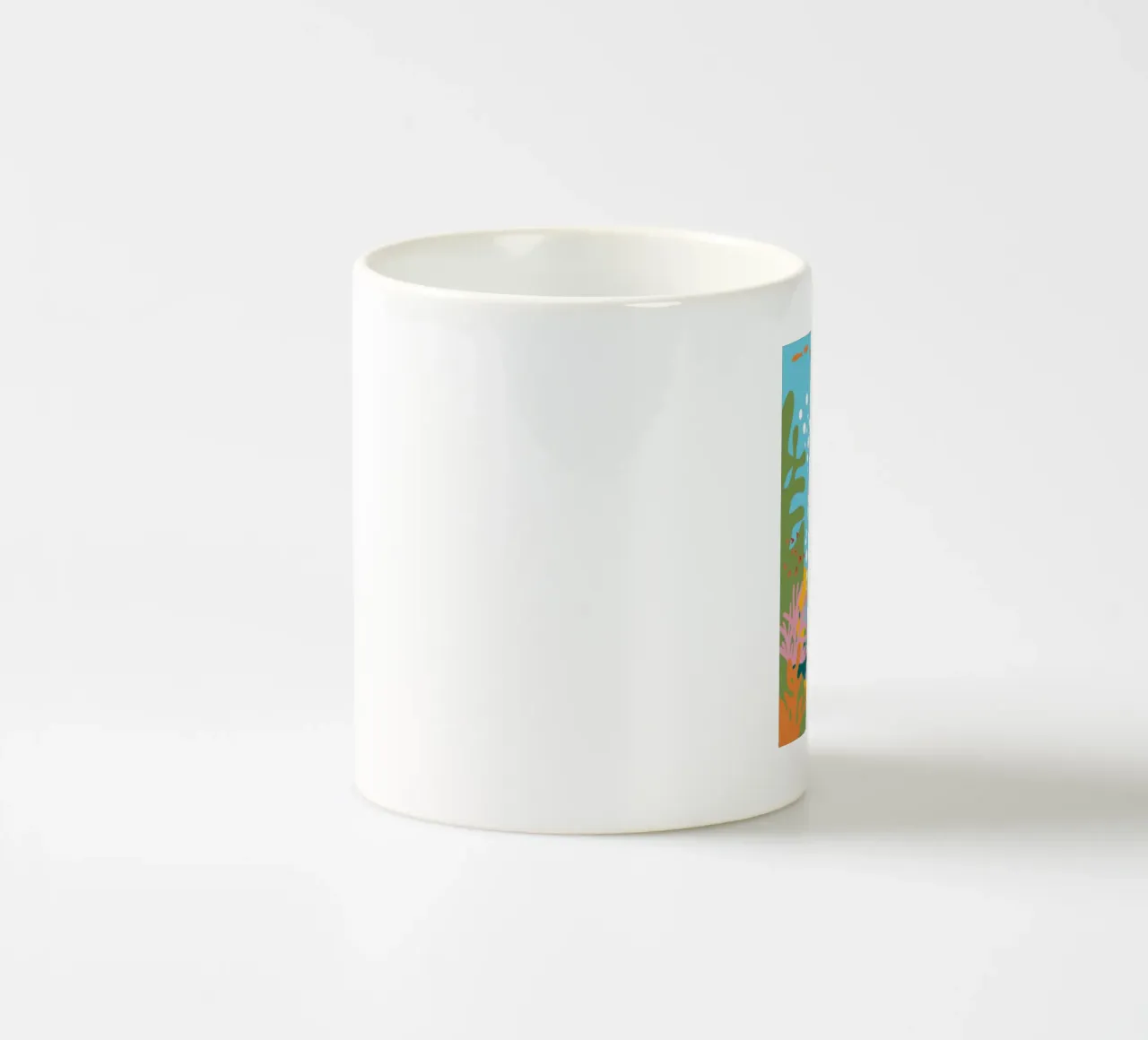 Balene nell'oceano tazza in ceramica da CUTE ANIMALS