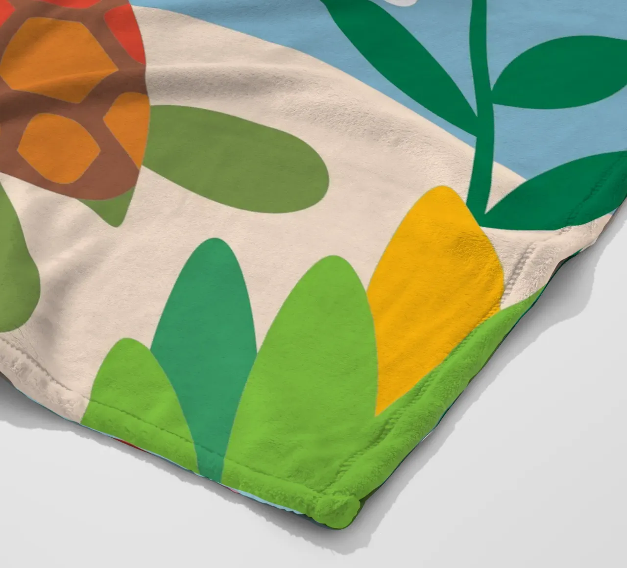 Tartarughe marine e stelle marine coperta in pile da CUTE ANIMALS