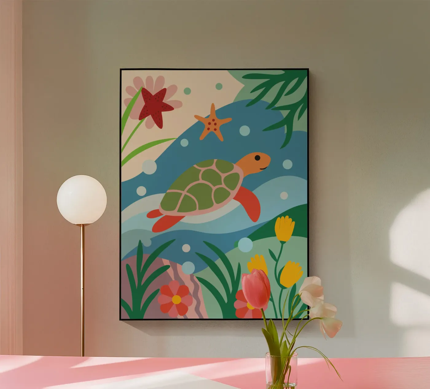 Tartaruga subacquea plexiglass da CUTE ANIMALS