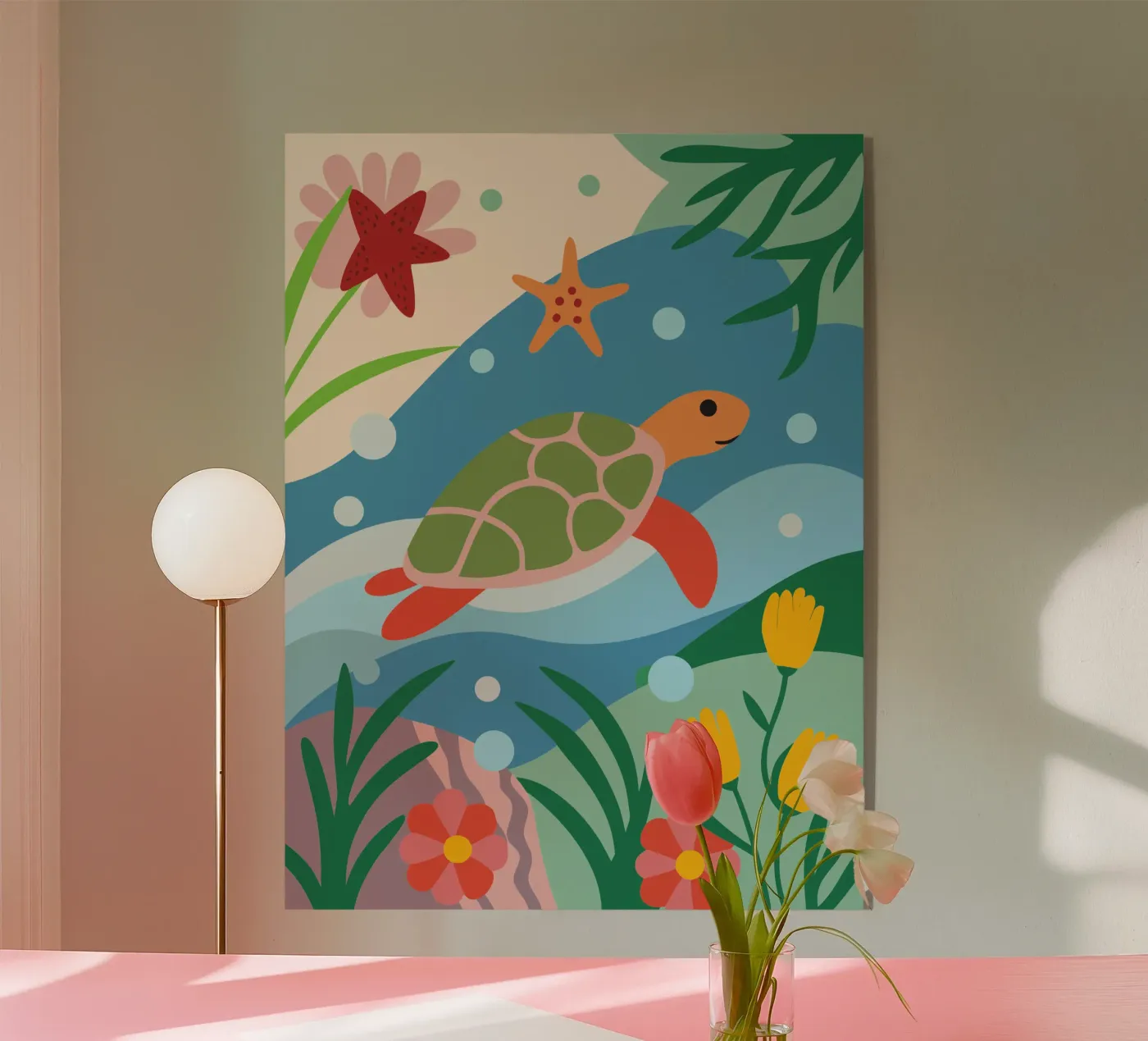 Tartaruga subacquea plexiglass da CUTE ANIMALS