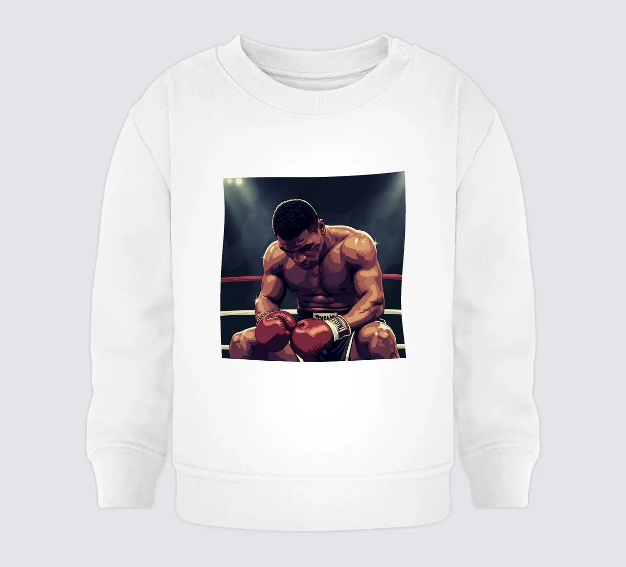 Mike Tyson the Legend felpa neonato da Lembayung art