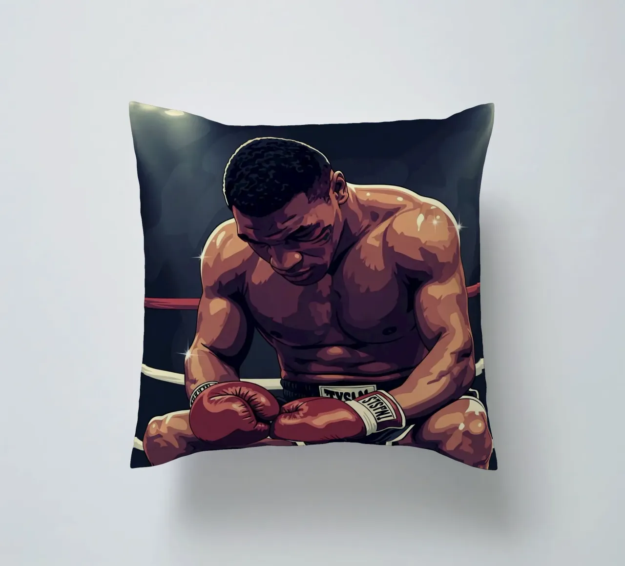 Mike Tyson the Legend cuscino da Lembayung art